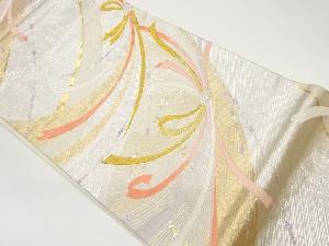 束ね熨斗模様織出し袋帯